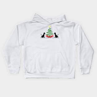 08 - CHRISTMAS FOR ALL CATS IN THE WORLD Kids Hoodie